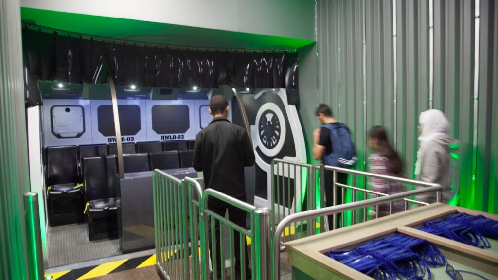 Avengers-Battle-Of-Ultron-Dark-Ride-Queue