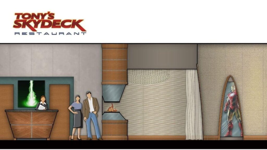 Iron Man themed restaurant