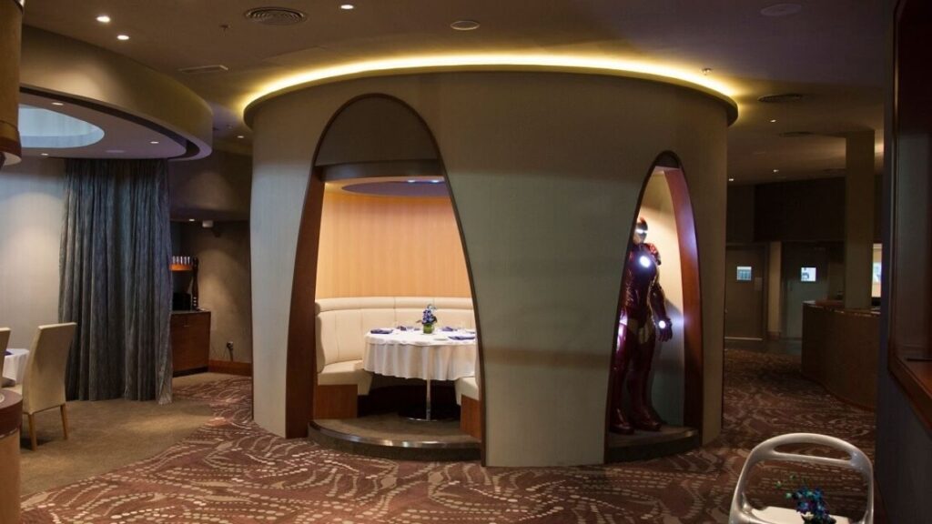 Iron Man themed restaurant