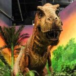 Dinosaur animatronic at IMG Worlds of Adventure