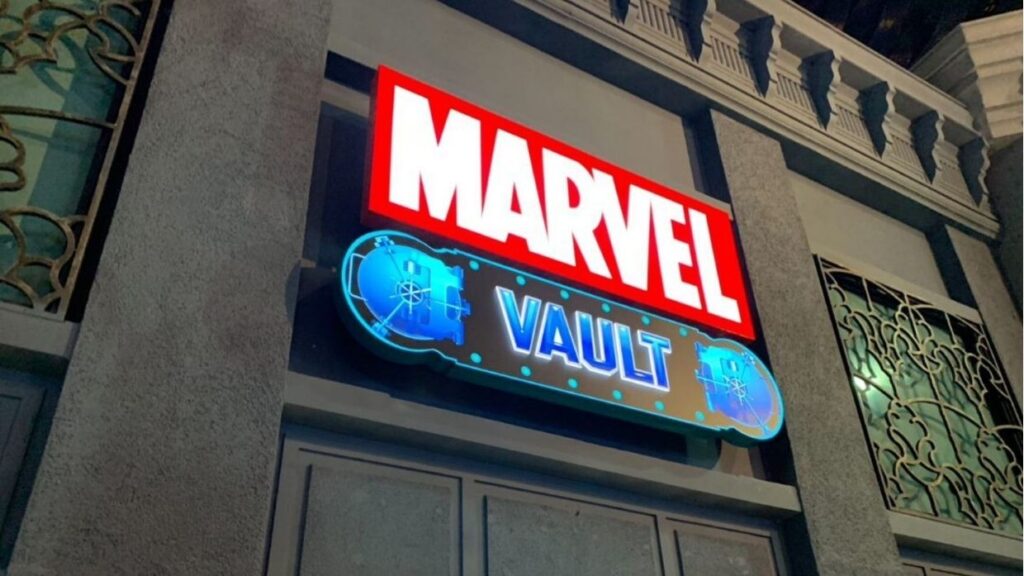 Marvel Vault Store at IMG Worlds of Adventure
