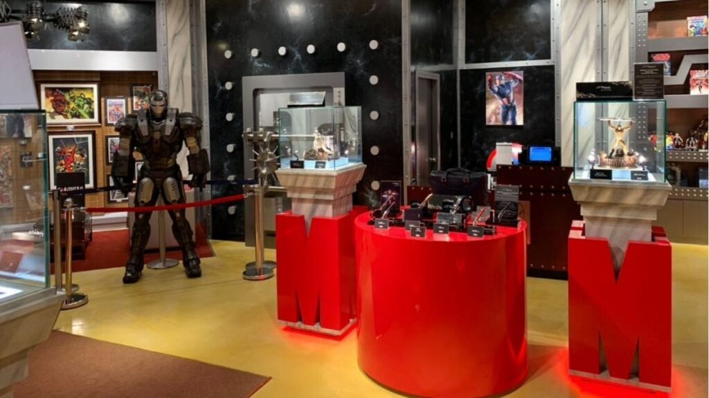 Marvel Vault Store at IMG Worlds of Adventure
