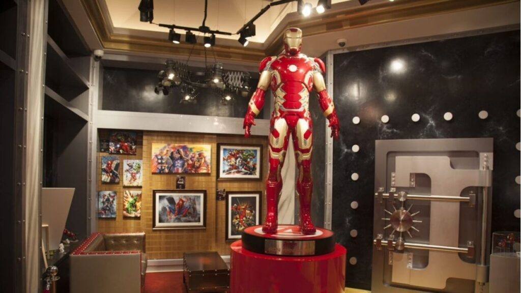 Marvel Vault Store at IMG Worlds of Adventure