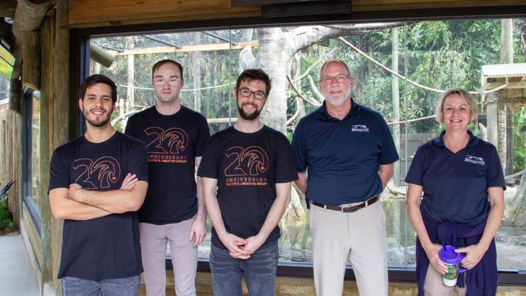 Brevard Zoo AR team