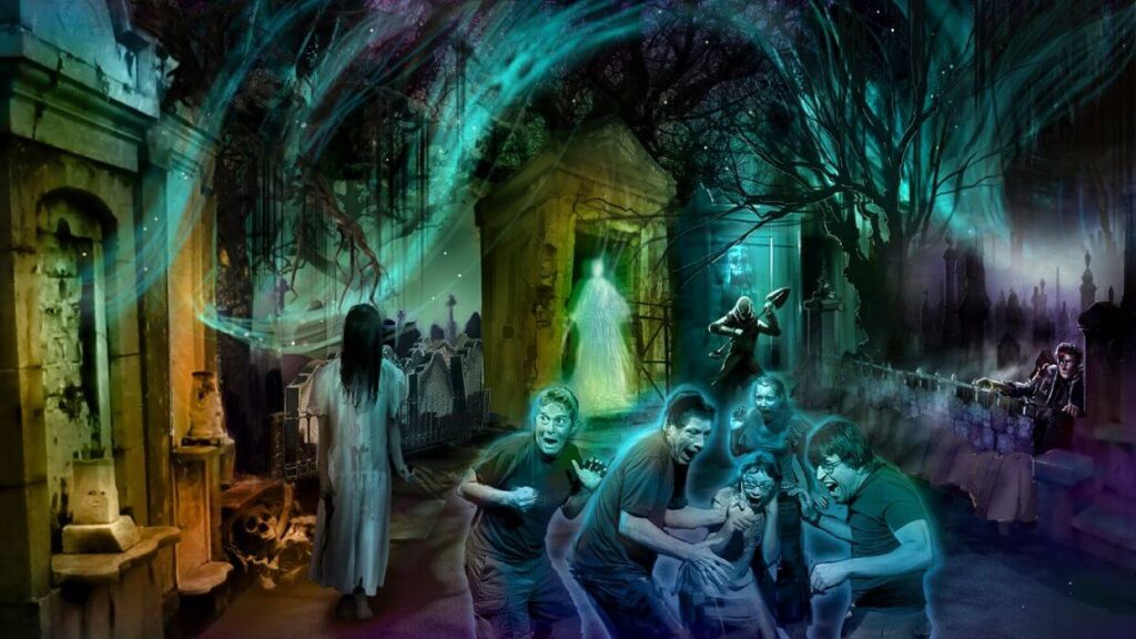 Haunted Hotel Attraction Concept Design
