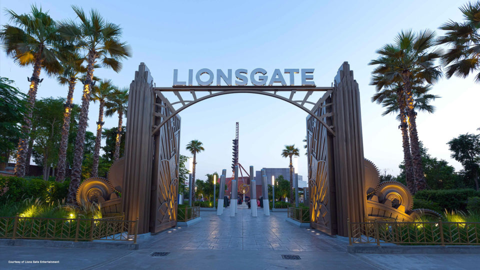 MOTIONGATE Dubai: Lionsgate Zone Entrance