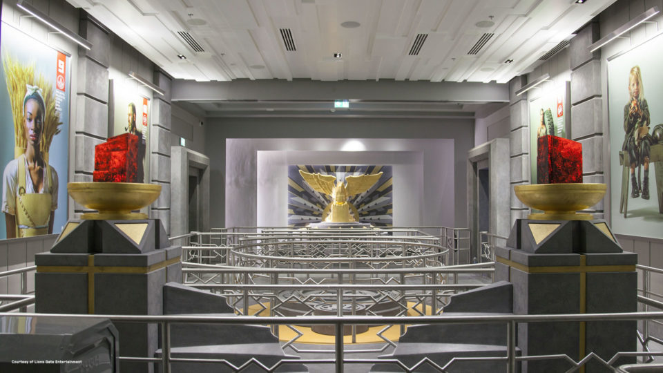 Hunger Games theme park queue